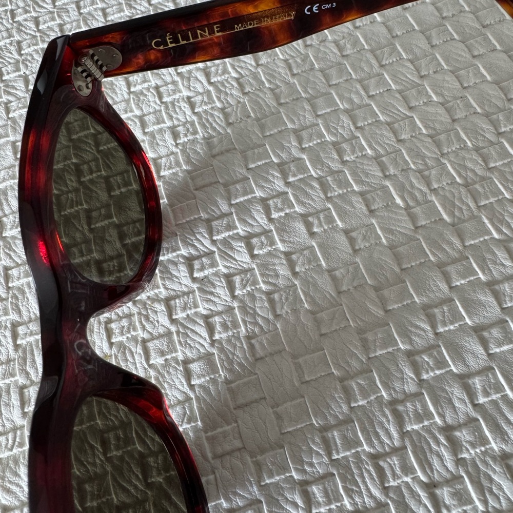 Celine Tortoise Shell Sunglasses - Picture 9 of 14